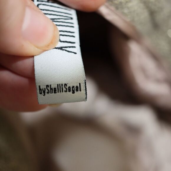 Laundry Vintage Herringbone Tweed Y2K Gold Sparkly Pants Trousers Career 12 - Picture 10 of 11